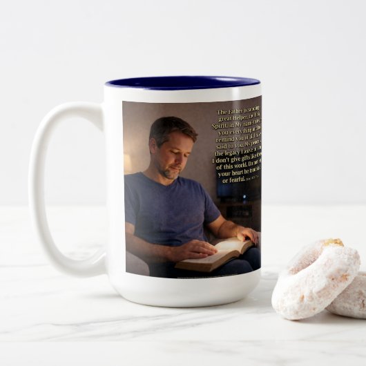 Don't be troubled ツートーンマグカップ (ドーナツ)