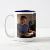 Don't be troubled ツートーンマグカップ (左)