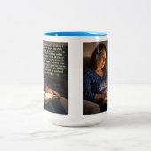 Don't be troubled ツートーンマグカップ (中央)