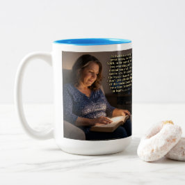 Don't be troubled ツートーンマグカップ