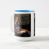 Don't be troubled ツートーンマグカップ (正面左)