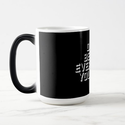 Don't Believe Everything You Think Mindful Wisdom モーフィングマグカップ (左)