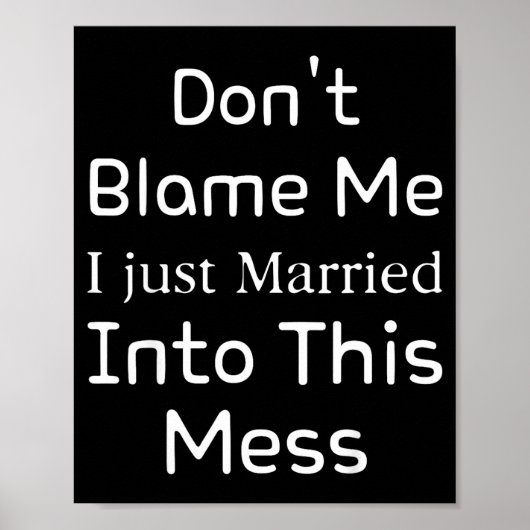 Don't Blame Me I Just Married Into This Mess, Funn ポスター (正面)