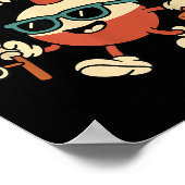 Don't Bobber Me Funny Fishing Bobber Quote ポスター (角)