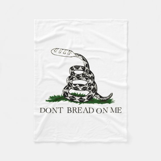 Dont Bread On Me  フリースブランケット (正面)