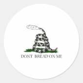 Dont Bread On Me  ラウンドシール (正面)