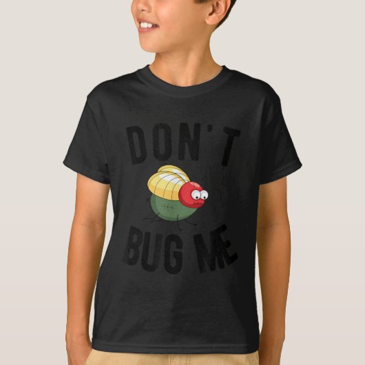 Don't Bug Me Funny Introvert Quote Saying Meme  Tシャツ (正面)