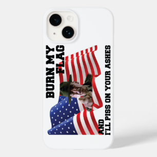 Don't burn my flag Case-Mate iPhone 14ケース