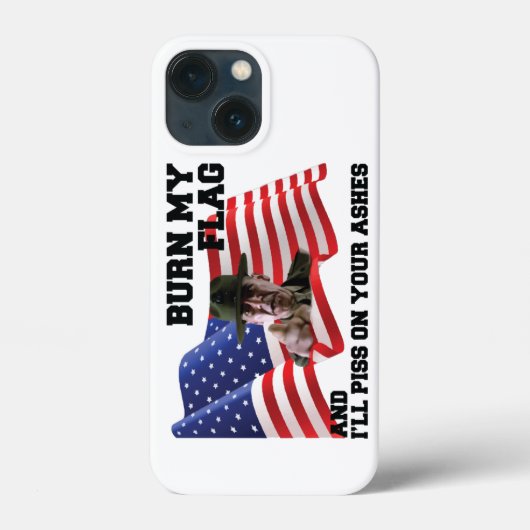 Don't burn my flag Case-Mate iPhoneケース (裏面)