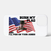 Don't burn my flag Case-Mate iPhoneケース (裏面 (横))