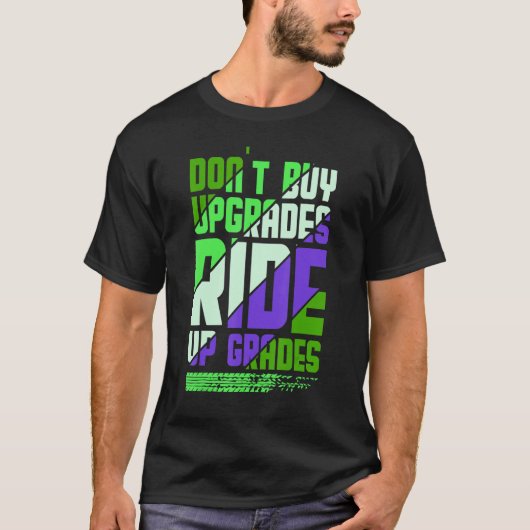 Dont buy Update DownHill Mountain Bike Design for  Tシャツ (正面)
