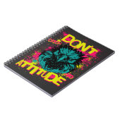 Don't Catch No Attitment – 皮肉っぽい ノートブック (左側)