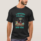 Dont Choke People Save A Life Send Yarn Cat Tシャツ (正面)