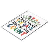 Don't count the days, make the days count ノートブック (左側)