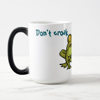 Don't croak without Jesus モーフィングマグカップ