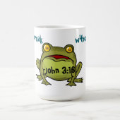 Don't croak without Jesus モーフィングマグカップ (中央)