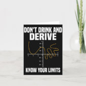 Dont Drink And Derive And Know Your Limit  カード (正面)