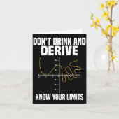 Dont Drink And Derive And Know Your Limit  カード (黄色い花)