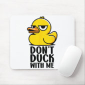 Don't Duck With Me, Rubber Ducky Funny Meme Cool D マウスパッド (マウス)