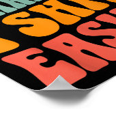 Don't E Me I Easily Funny Humor Sarcastic Quote  ポスター (角)