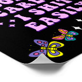 Don't E Me I Easily Funny Sarcastic Quote Men Wome ポスター (角)