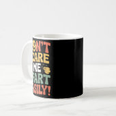 Don't E Me I Fart Easily Funny Cute Design Quote コーヒーマグカップ (正面左)