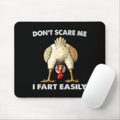 Don't E Me I Fart Easily Funny Sarcasm Humor Chick マウスパッド (マウス)