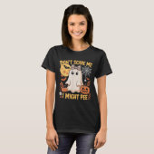 Don't E Me I Might Pee Funny Halloween Pregnant Gh Tシャツ (正面フル)