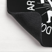 Dont Far Funny Fitness Gym Gift  マウスパッド (コーナー)