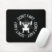 Dont Far Funny Fitness Gym Gift  マウスパッド (マウス)