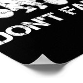 Dont Fart Funny Weight Lifting Gym Workout Fitnes  ポスター (角)