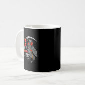 Dont Fear The Carolina Reaper Design  コーヒーマグカップ (正面左)