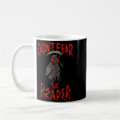 Dont Fear The Carolina Reaper Design  コーヒーマグカップ (左)