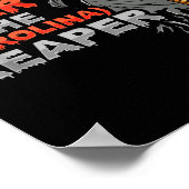 Dont Fear The Carolina Reaper Design  ポスター (角)
