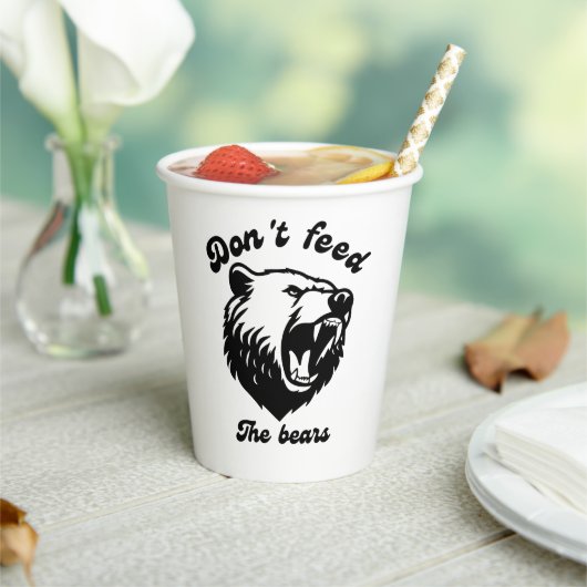 Don't Feed The Bears 紙コップ (インサイチュ)