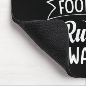 Dont Follow In My Footsteps I Run Into Walls  マウスパッド (コーナー)