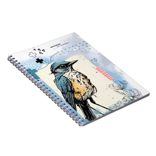 Don't Follow. Just be yourself | Notebook Journal ノートブック (右側)