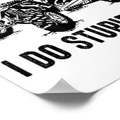 Don't Follow Me I Do Stud Things Funny Offroad Utv ポスター (角)