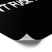 Don't For It Up Long Sleeve  ポスター (角)