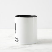 D'ont Forget My Senior Discount Funny マグカップ (中央)