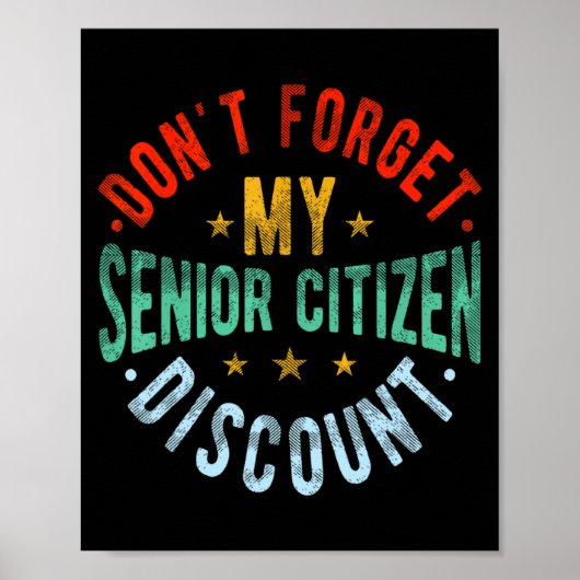 Dont Forget My Senior Old People Grand  ポスター (正面)