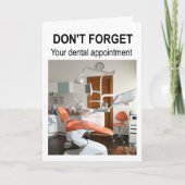 Don't forget your dental appointment. カード (正面)