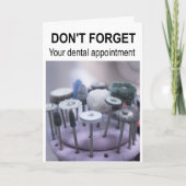 Don't forget your dental appointment. カード (正面)