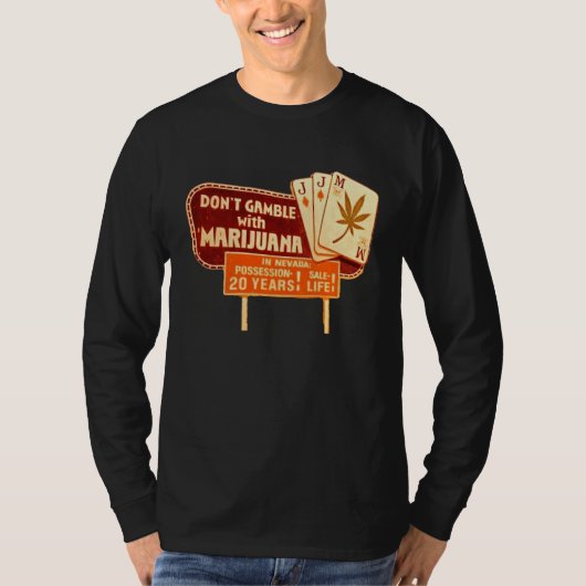 Don't Gamble with Mary Jane Tシャツ (正面)