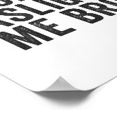 Don't Gaslight Me Bro Narcissist Survivor Quote Sa ポスター (角)