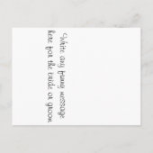 Don't Get Cold足ソックスおもしろいはがき ポストカード (裏面)