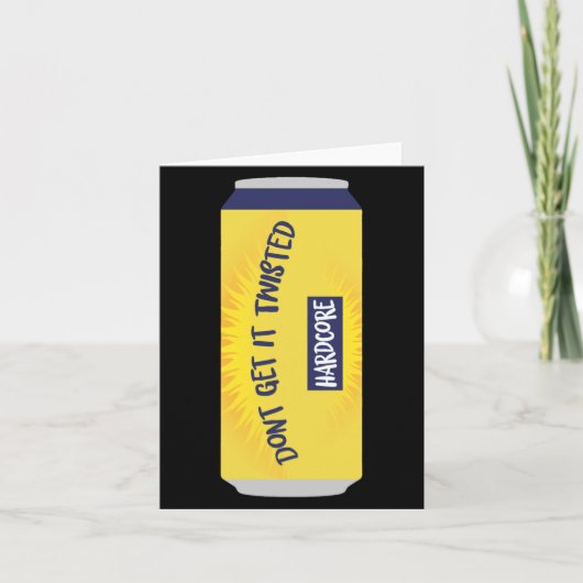 Dont Get It Twisted Tee Tea Meme Long Sleeve  カード (正面)