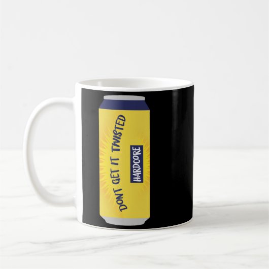 Dont Get It Twisted Tee Tea Meme Long Sleeve  コーヒーマグカップ (左)