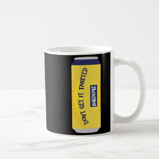 Dont Get It Twisted Tee Tea Meme Long Sleeve  コーヒーマグカップ (右)