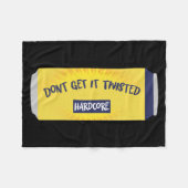 Dont Get It Twisted Tee Tea Meme Long Sleeve  フリースブランケット (正面(横))